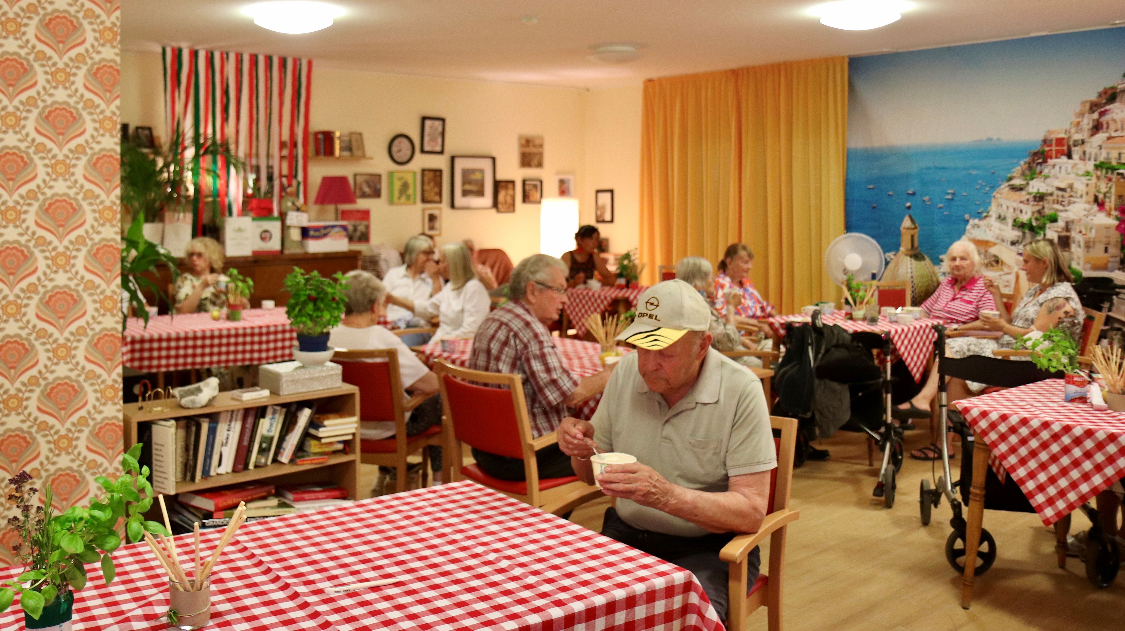 Italienisches Sommerfest in der Tagespflege